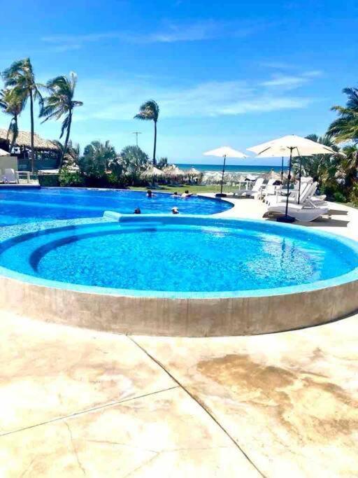 Hermoso Apartamento Con Club De Playa Акапулько Экстерьер фото