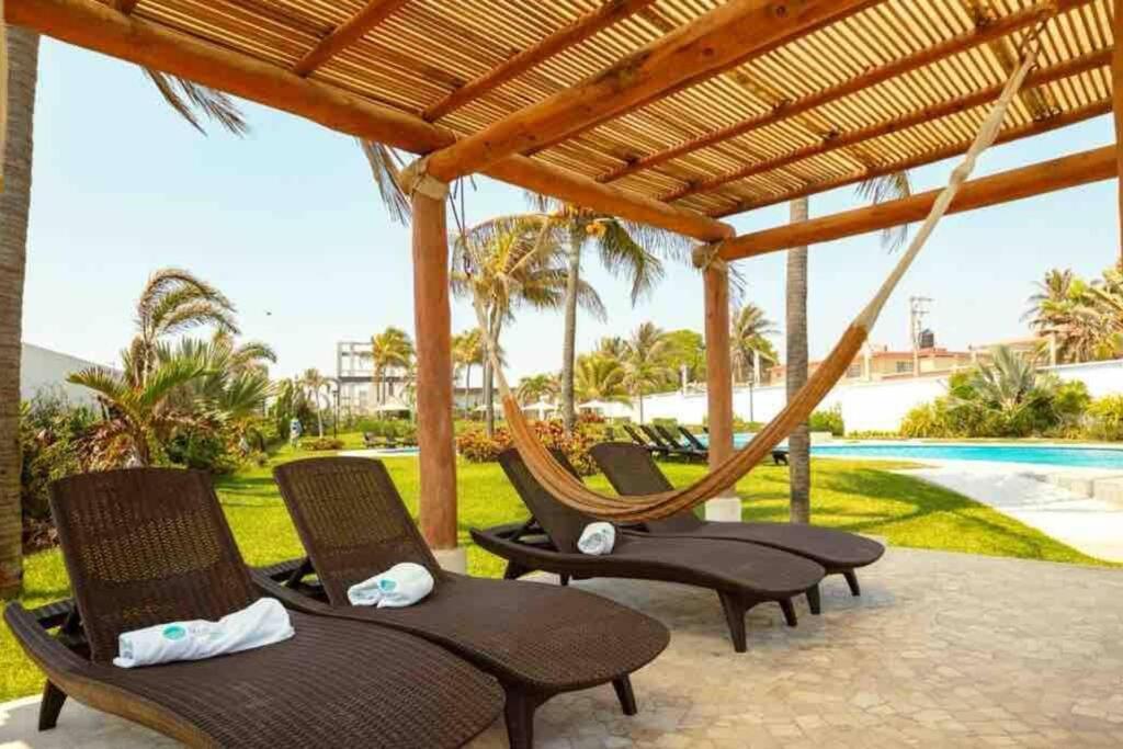 Hermoso Apartamento Con Club De Playa Акапулько Экстерьер фото